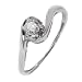 10k Choice of White or Yellow Gold Diamond Promise Ring (.05 cttw, H-I Color, I2-I3 Clarity)