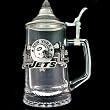 New York Jets Lidded Beverage Stein - NFL Football Fan Shop Sports Team Merchandise