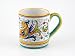 Hand Painted Italian Ceramic Mug Raffaellesco - Handmade in Deruta