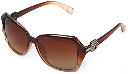 GrazieU Fashion Women's Rimmed Polarized Sunglasses UV Protection Wayfarer Eyewear
