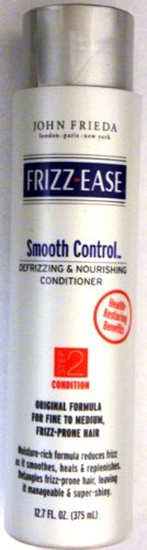 John Frieda Frizz Ease Smooth Control Defrizzing & Nourishing Conditioner - 12.7 Oz (Pack of 3)