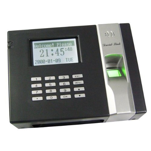 David-link W-988PB Biometric Time and Attendance System with Proximity Card Back up Battery
