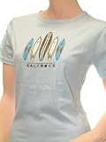 Saltrock Shirt Femme T planche de surf - Powder Blue | Poids dames: 10