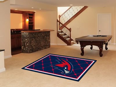 Atlanta Hawks 5'x8' Rug 5X8 Floor Mat (Rug)