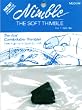 Leather Nimble Thimble w/Metal Tip-Medium