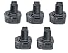 Five Dewalt DW9057 7.2 Volt Compact Batteries by DeWalt