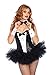 Leg Avenue Women's 2 Piece Tuxedo Costume Kit
