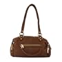 Lodis Synergy Libby Satchel Leather Purse Camel