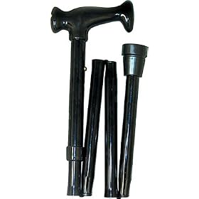 Mabis Adjustable Folding Cane by Duro-Med