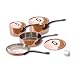 Mauviel M'heritage 6502.01 250c 7-Piece Set with Cast Iron Handles