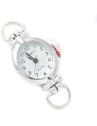 Geneva Elite Silver Tone Watch Face for Beading Lw018