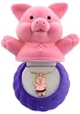 PIG Crystal Necklace in Piggy in a Dress Gift Box