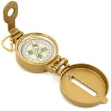 Lensatic Compass Scouts Hiking and Camping Tool