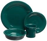  : Fiesta Evergreen 831 4-Piece Dinnerware Place Setting, Service for 1