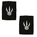 adidas Toronto Raptors Black NBA Fusion Wristbands