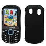 Samsung Intensity II U460 Black Rubberized Hard Cover Crystal Case