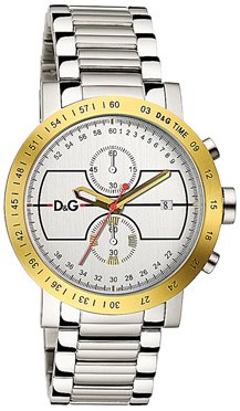 D&G Dolce&Gabbana Herren-Armbanduhr XL Analog Edelstahl DW0490