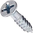 The Hillman Group 40824 Flat Head Phillips Wood Screw, 8-Inch x 3/4-Inch, 100-Pack