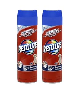 Resolve Carpet Pet High Traffic Foam, 22 Ounce (Pack of 2)