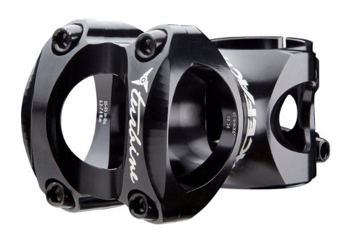Race Face Turbine Mountain Bike Stem (Black, 31.8-mm Clamp, 6-Degreex60-mm, 1-1/8-Inch)
