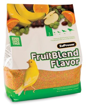 ZuPreem Fruit Blend Bird Food Canary/Finch 10lb