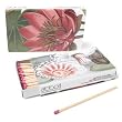 Set of 3 Medium Boxes of Lotus Florals Matches