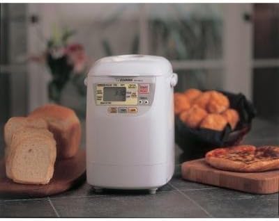 Bread Maker Mini with Compact and Slim Design Zojirushi Home Bakery, White, Ideal for Singles and Smaller Families
