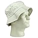 DALIX Light Beige Washed Cotton Bucket Hat -Extra Large 7 3/8 Size