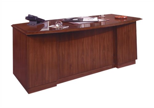 DMI Office Furniture 7225-570 Eclipse 72" W Left Single Pedestal Desk Finish: Classic Mahogany