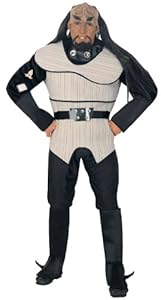 Star Trek Next Generation Klingon Male Deluxe Adult Costume Size X-Large