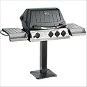 Ultra Chef - Post Mount Model Gas Grill UH405 with Deck Mount