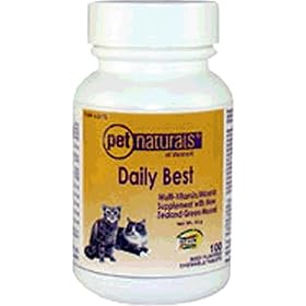 Daily Best for Cats, 100 Tablets, Pet Naturals of Vermont by 