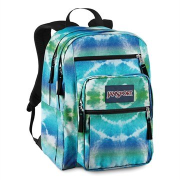 JanSport Big Student Backpack (Blinded Blue Hippy Skip)