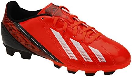 Adidas F5 TRX FG Junior Soccer Cleats - Infrared/Running White/Black (Boys) - 13k