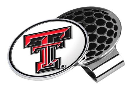 Texas Tech Red Raiders Ncaa Hat Golf Clip With Ball Marker