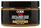 Code Sc You'll Need Your Halloween Mask Pumpkin Exfoliant, 4-Ounce