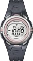 Timex Women's T5K360 Grey Resin Quartz Watch with Silver Dial
