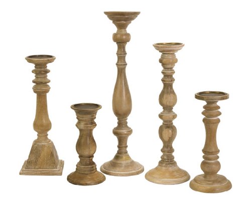 Set of 5 Natural Holders 22
