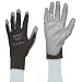 Ansell HyFlex 11-600 Nylon Polyurethane Glove, Gray Polyurethane Coating, Knit Wrist Cuff
