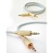 Duronic [ 3.5MM/0.5W ] - Auxilary Goldspec AUX-IN 24k Gold input lead wire cable 3.5mm to 3.5mm jack for iPod, iPhone 3G, 3GS, 4G mp3 players and car stereo (0.5m)