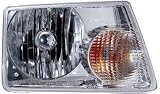 HEADLIGHT Right RH (Passenger) for FORD Ranger (2001-2009), Lamp Assembly, 2001 2002 2003 2004 2005 2006 2007 2008 2009 01 02 03 04 05 06 07 08 09