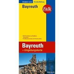 Falk Stadtplan Extra Standardfaltung Bayreuth