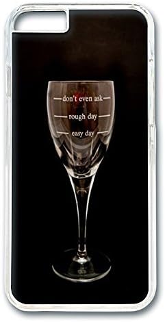ICORER Crystal iphone 6 plus Case, Funny Wine Glass Case Cover for Apple iPhone 6 Plus 5.5in PC Transparent