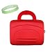 Acer Aspire One 10" Red Hard Shell Cube Carrying Case + Live*Laugh*Love Wrist Band!!!