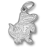 University of Florida Classic Albert 1/2 Pendant (Silver)