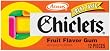 Chiclets Assorted Fruit Gum, 12-Piece Packages (Pack of 120)
