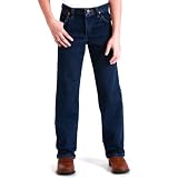 WranglerBoys8-20CowboyCutJean,DarkIndigo,8Slim