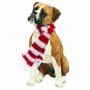 Sandicast Ornament - Boxer, UC, Fawn