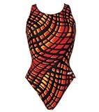 Dolfin Women's Prisma Competition HP Back Swimsuit - Red - 38