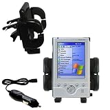 Toshiba e310 Auto Vent Holder with Car Charger - Uses Gomadic TipExchange